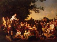 George Caleb Bingham - Stump Speaking